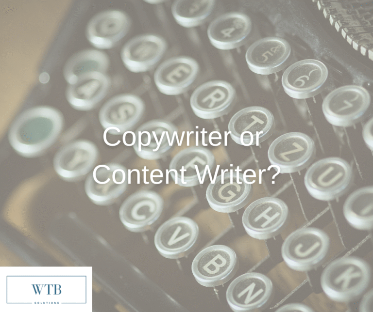 Copywriter or Content Writer